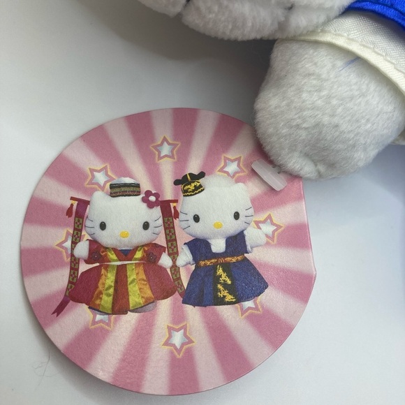 Vtg 90s Sanrio x Mcdonalds Hello Kitty Dear Daniel Korean Wedding Groom Plush 8” - Picture 5 of 9